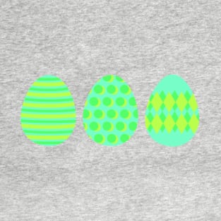 Eggspert Easter Eggs - Decorated Eggs in Green T-Shirt